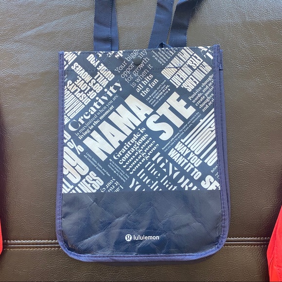 Limited Edition Lululemon Tote Bags Set of 3 - Picture 3 of 4